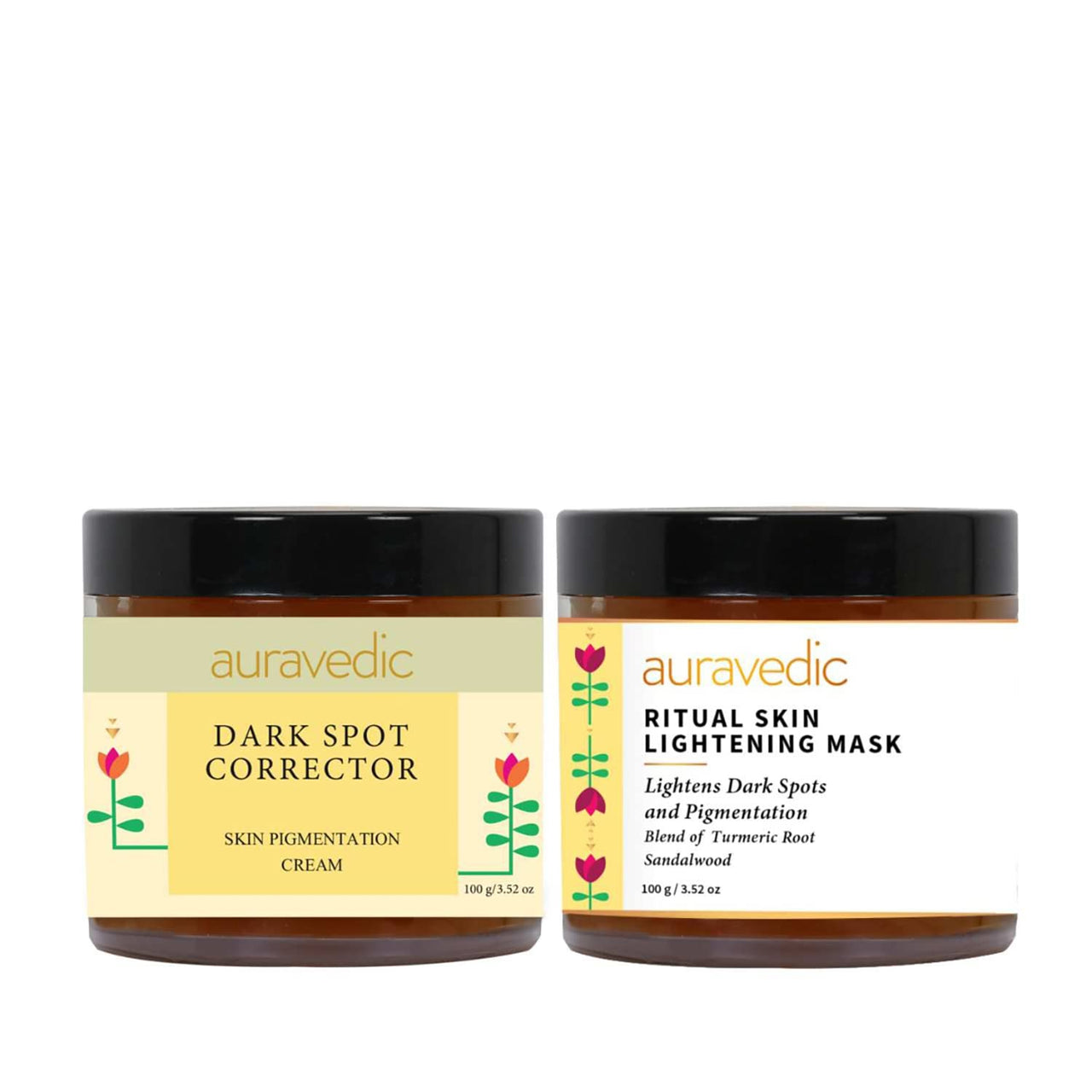 AURAVEDIC Bye Bye Sun Tan Removal Cream D Tan Pack for Tan Removal Sun Cream Combo (Pack of 2)