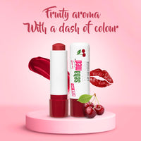 Sebamed Lip defense 4.8gm, Cherry | SPF 30 |Lip balm for Dry & Chapped lips with natual oil & Vitamin E | UV protection | Dermatologically tested