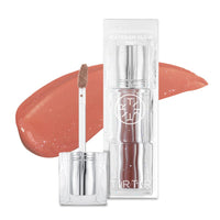TIRTIR Waterism Tinted Lip Gloss #09 | SALMON SYRUP, 4 g – Kiss Ready Lipgloss | 12H Long Lasting Non Sticky Natural Tinted Glow | Korean Multiuse Cheek and Lip | Tint for Women gift