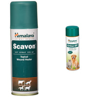 Himalaya Combo of Scavon Spray, 100 ml & Erina Ep Powder, 150g