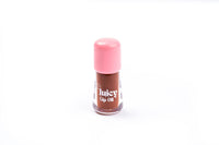 Gush Beauty Tinted Lip Oil – Hydrating Lip Tint with Skincare Benefits | Infused with Vitamin E & Jojoba Oil | Glossy, Non-Sticky | 5ml | Dune