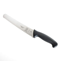 Mercer Culinary M23208 Millennia Black Handle, 8-Inch Wavy Edge Wide, Bread Knife 8