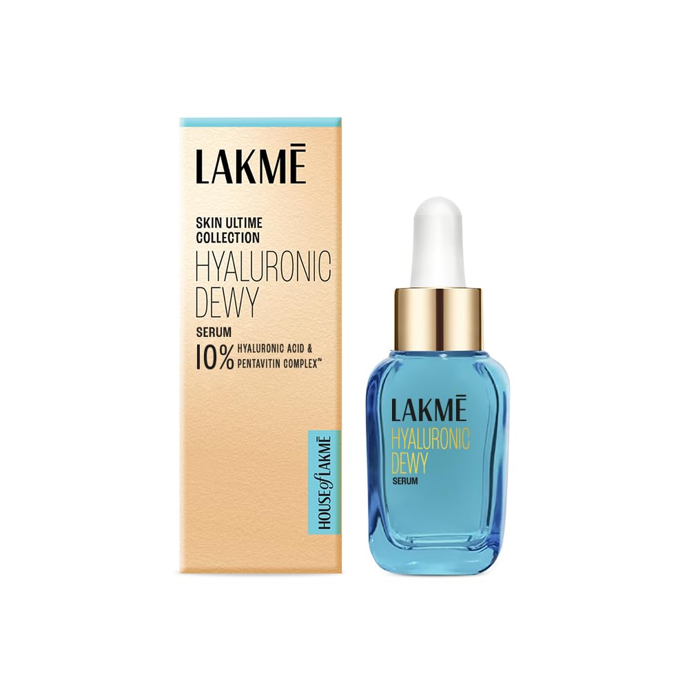 Lakmé Hyaluronic Dewy Serum with 10% Hyaluronic Acid & Pentavitin Complex 15ML