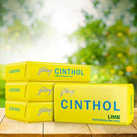 Cinthol Lime Soap, 150g (Pack of4) - 99.9% Germ Protection | Lime Fresh Fragrance | Soaps For Bath Grade 1 Soap | For All Skin Types