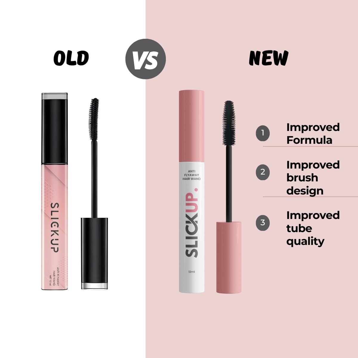 SLICKUP Anti Flyaway Hair Wand, Hair Finishing Stick for Frizzy Hair, Flyaway Hair Stick, Hair Stick for Women, Baby Hair Fixer, Hair Setting & Fixing Stick for Smooth Styling,Liquid