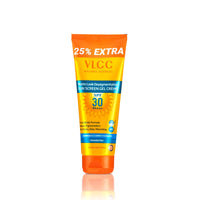 VLCC Matte Look Spf 30 PA ++ Sunscreen Gel Crème - 100g + 25g Extra - Helps Depigmentation, Non-Greasy Tinted Matte Formula with Broad Spectrum Protection.