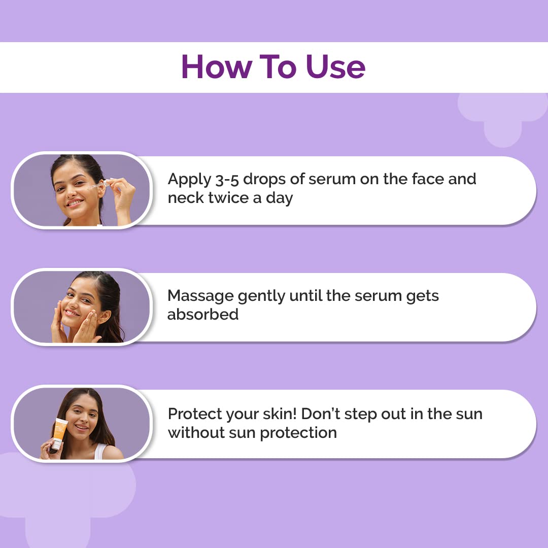 The Derma Co 2% Kojic Acid Face Serum | With 1% Alpha Arbutin & Niacinamide | Reduces Dark Spots, Pigmentation & Blemishes | For All Skin types | 10 ml