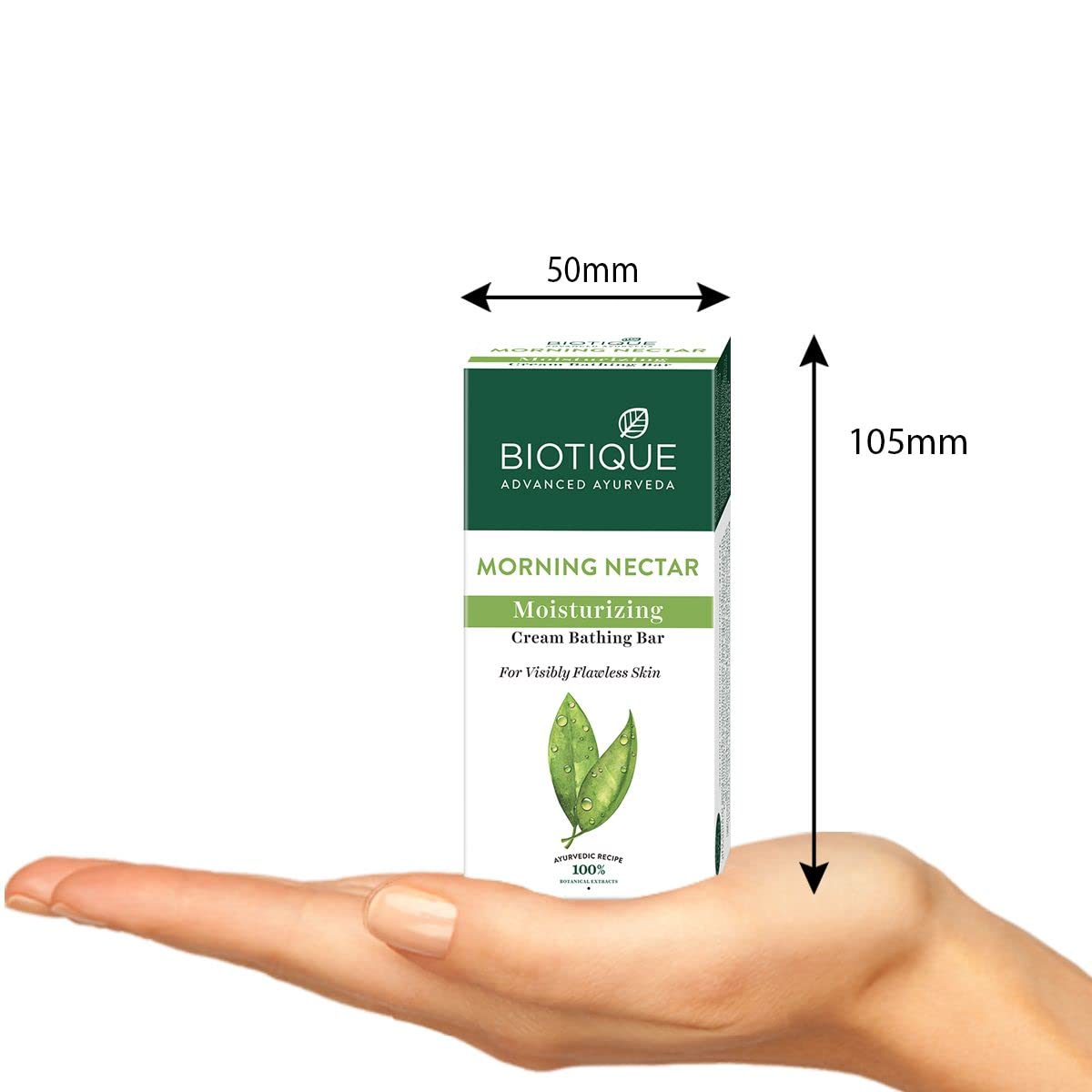 Biotique Bio Morning Nectar Flawless Cream Bathing Bar, 150g & Biotique Bio Orange Peel Revitalizing Body Soap, 150g