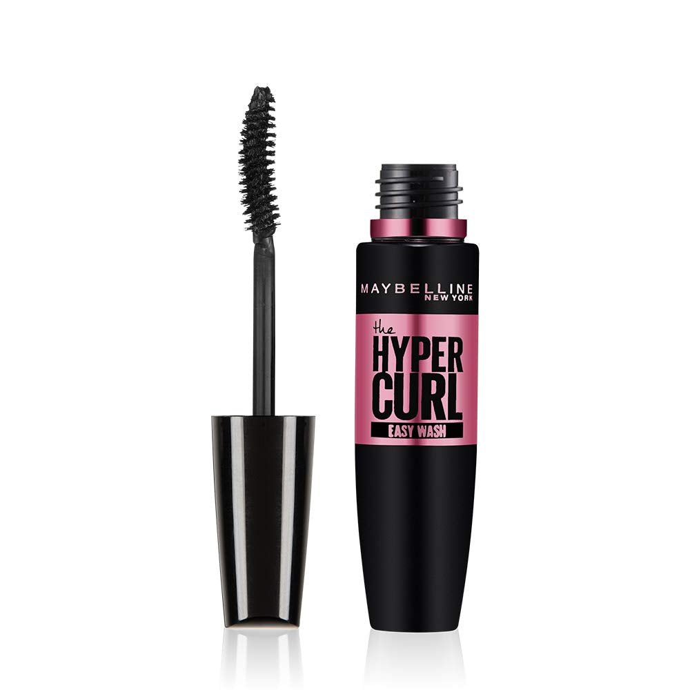 Maybelline New York Hypercurl Mascara Washable, Black, 9.2ml & Maybelline New York Color Sensational Creamy Matte Lipstick, 691 Rich Ruby, 3.9g