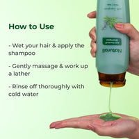 Naturali Anti Dandruff Shampoo Up To 100% Relief with Salicylic Acid | No Sulfate No Paraben | Anti Dandruff Shampoo for Man & Women | 370 ml