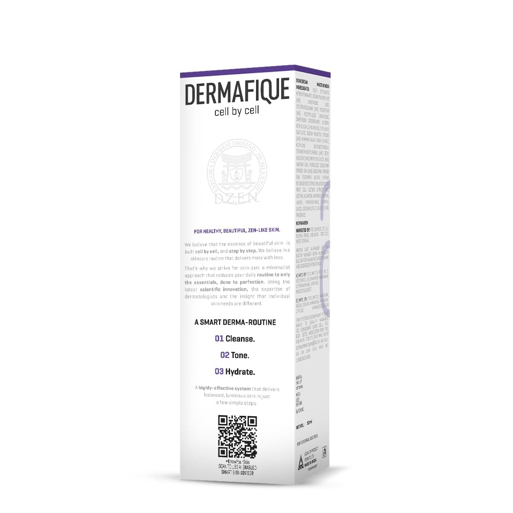 Dermafique Age Defying Serum Cream 50ml, For Firmer, Even toned Skin and Reduced Wrinkles, Dark Spots and Hyperpigmentation, Dermatologist Tested on Indian Skin, For Men and Women