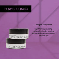 Deconstruct Lip Mask | Collagen And Peptide Lip Sleeping Mask For Dry Lips | For Women And Men | 8Gm,Clear