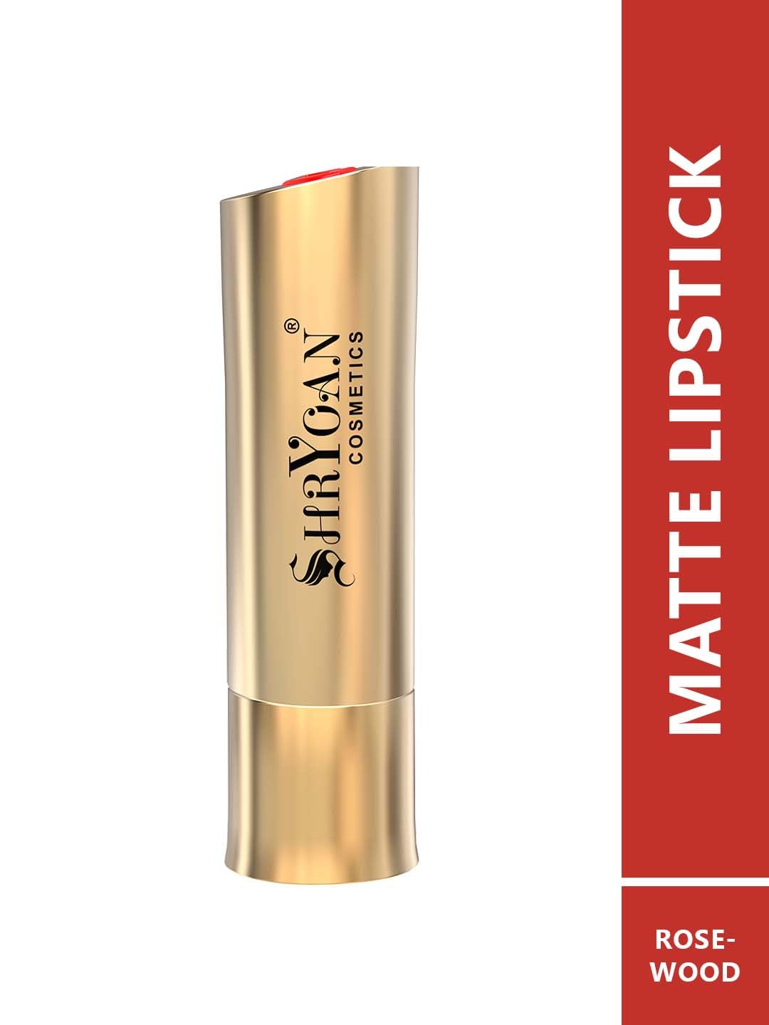 Shryoan Women's Long Lasting Non-Transfer Matte Lipstick| Smudge & Waterproof Lipstick With 24 Hr Stay (Shade 011)