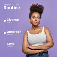 MANETAIN Beginner Basic Bundle | Moisturising Shampoo 100ml & Multipurpose Conditioner 100gm | Protein/Moisture Balanced for Curly, Wavy & Frizzy Hair | Frizz Control, Hydrating, Strengthening, Curl Enhancing | CG Friendly