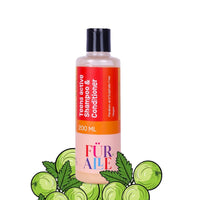 FurAlle Teens Active Shampoo & Conditioner | 2-in-1 Hair Care with Aloe Vera, Argan Oil, Biotin, Amla & Onion Extract | Repair, Strengthens & Healthy Hair for Boys & Girls| 200ml