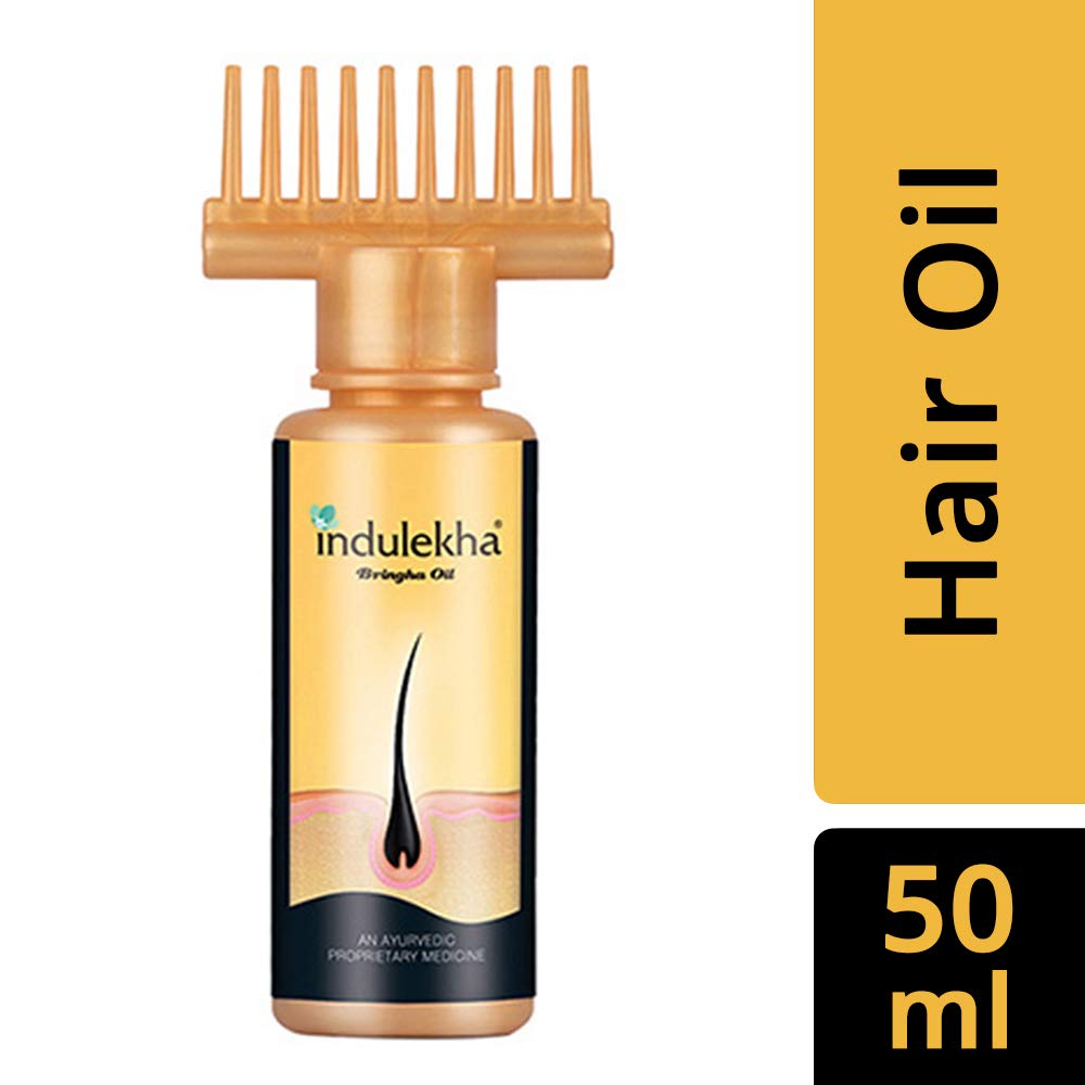 Indulekha Bringha Anti Hair Fall Shampoo, 200ml And Bhringa Hair Oil 50 ml