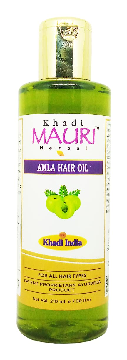 Khadi Mauri Herbal Amla Hair Oil, 210Ml