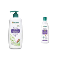 Himalaya Refreshing Baby Wash 400 ml and Himalaya Baby Massage Oil (200ml)