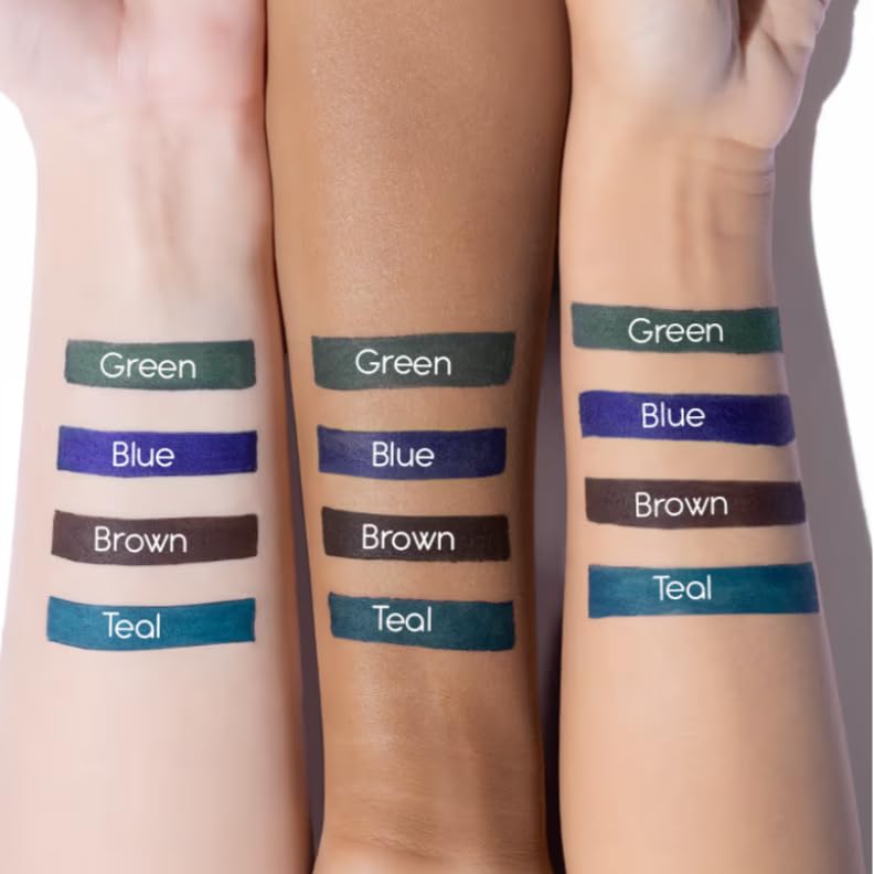 Kay Beauty 24HR Coloured Matte Kajal - Teal (0.35gm)