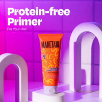 MANETAIN Leave-in Conditioner for Curly Hair 100ml | Lightweight, Moisturizing & Curl-Enhancing | Frizz Control with Slippery Elm, Seaweed & Marshmallow Root Extracts | Hydrated, Defined, & Shiny Curls |