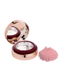 Typsy Beauty Hustle & Grind Setting Powder I Strawberry Shake I Unique In-built Powderizer for Zero Waste & Spilling I Packed with Hayalauronic Acid & Ceramides I Soft Pink Shade I Paraben Free | 4.5g