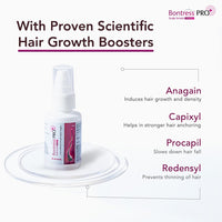 Bontress PRO+ Scalp Serum Fortified with Redensyl, Anagain, Capixyl,Procapil | Hair Serum for Hair Growth & Hair Fall 30ml