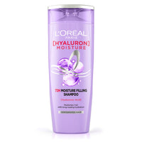 L'Oreal Paris Hyaluron Moisture 72H Filling Shampoo With Hyaluronic Acid for Dry & Dehydrated Hair 340ML + Conditioner 180 mL, Regime Pack of 2