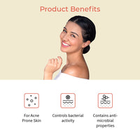 Vedix Face Serum, Customised Ayurvedic Prakhya Acne Rescue Face Serum for Acne Prone Skin With Aloe Vera + Vacha + Bakuchi - 20 ml