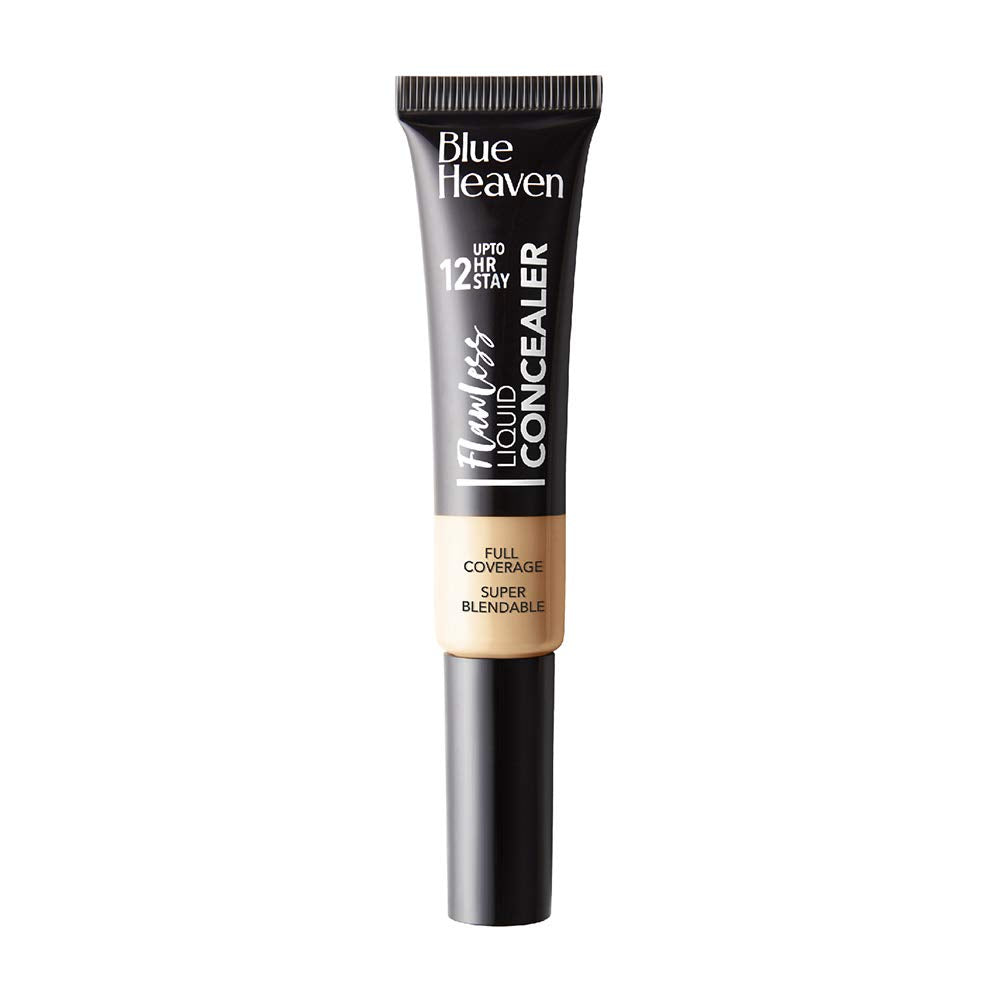 Blue Heaven Flawless Makeup Base Primer, 30g & Blue Heaven Flawless liquid Concealer, 201, Cream, 16gm