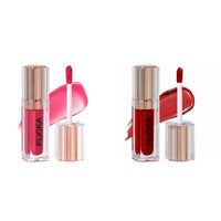 FLiCKA Shimmery Affair Lip Gloss 6 Gin Baby Pink 5ml R U Ready Matte Finish liquid Lipstick For Women| Transfer Proof, Smudge Proof, NonSticky, Creamy Lightweight Lipstick For Women, 01 Red Hot, 5ml