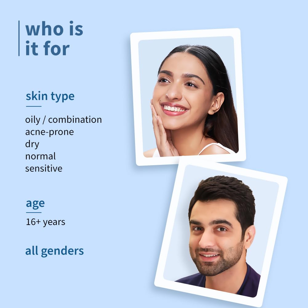 Plum Simply Bright 2% Niacinamide Face Wash with Rice Water | Brightens, Softens & Smoothens Skin | for Oily, Acne Prone, Dry, Normal, Sensitive Skin | Gentle & Non-Drying | for Men & Women | 150ml