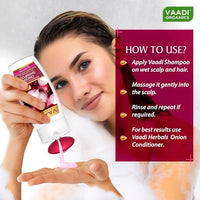 Vaadi Herbals Onion Shampoo for Hair Fall Control (110 ml)