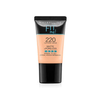 Maybelline New York Liquid Full Coverage Foundation Natural Beige & Compact Powder 220 Natural Beige Matte Finish For All Skin Type, 8Gm, Pack Of 1