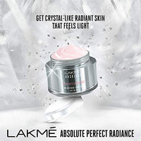 LAKMÉ Absolute Perfect Radiance Brightening Light Crème With Niacinamide & Micro Crystals, 50G & Lakme 50 Spf Sun Expert Tinted Sunscreen Cream (50 G)