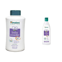 Himalaya Baby Powder, 700g & Himalaya Baby Massage Oil (200ml)