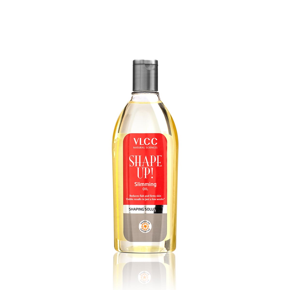 VLCC Shape Up Slimming Oil - 200ml | Fights Cellulite, and Reduces Flab | Firms Skin and Increases Skin Elasticity | With Cypress, Juniper Berry Fruit and Sweet Fennel Oil.