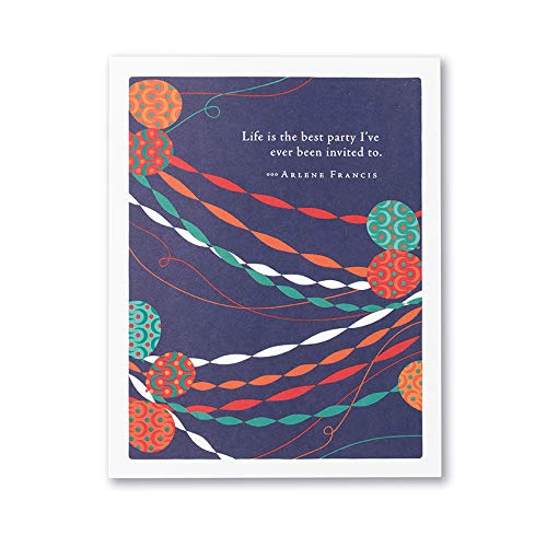 Compendium Positively Green 4-Pack of Birthday Cards - Birthday Delights Birthday - Birthday Delights