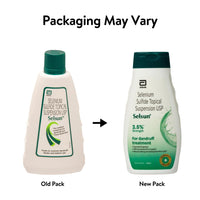 Selsun Abbott Suspension Anti Dandruff Shampoo for Men and Women, Clears Away Dandruff Flakes, Relieves From Excessive Oil, Relieves From Dandruff Related Itching- 120 ml