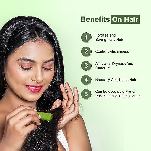 GLAMACIOUS Aloe Vera Moisturising Lotion for Face, Skin & Hair - 170ml|Reduces Dandruff, Wrinkle & Lightens Facial Blemishes.