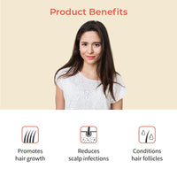 Vedix Ahuta Root Stimulating Ayurvedic Hair Oil | Hair Growth Oil With Berberis + Banyan + Vetiver - Customized Anti Hair Fall Control Oil - 100ml