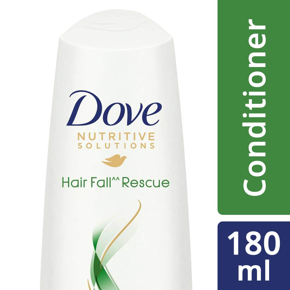 Dove Hair Fall Rescue Shampoo, 1L & Hair Fall Rescue Conditioner, 180ml