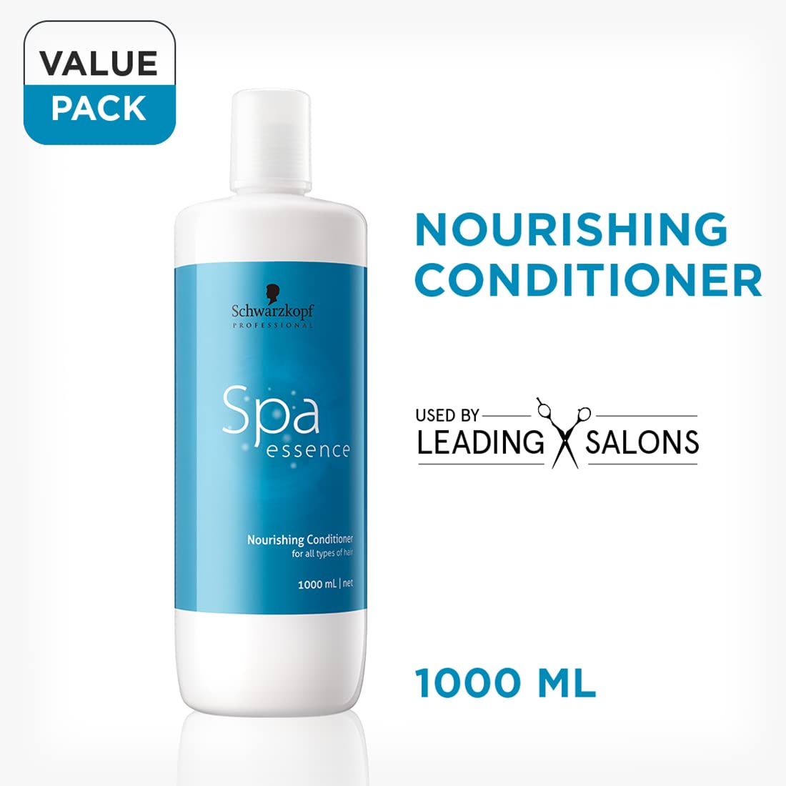 Schwarzkopf Professional Spa Essence Nourishing Conditioner | All, Fresh, 1000 Millilitre (Pack of 2)