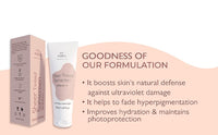 AVEIL Sheer Tinted Sunscreen SPF 50 PA +++ | 50 ml | UVA, UVB & Blue Light Protection | No White Cast | For All Skin Types | Water & Sweat Resistant | Hydrating Sunscreen | Sun-Safe Skin | Pack of 1
