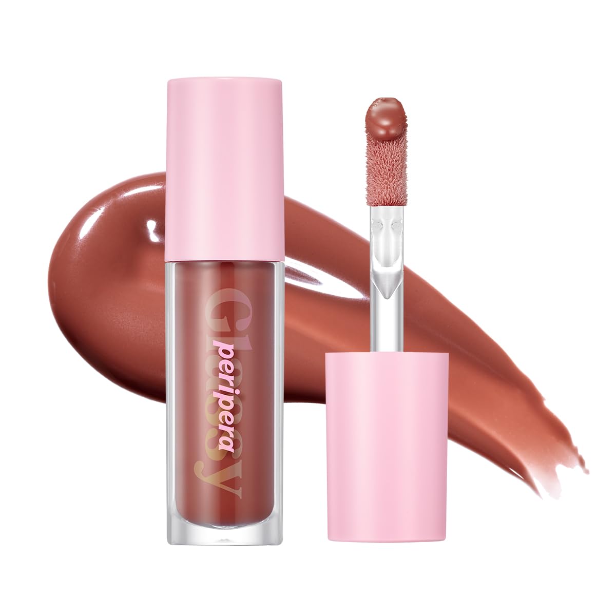 Peripera Ink Glasting Lip Gloss | Non-Sticky, High-Shine, 4XL Wand For Easy Application, Comfortable, Plumping, Fuller-Looking Lips, Moisturizing, Long-Lasting, Vegan (009 GROW ON YOU)