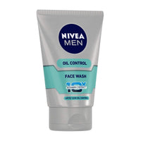 NIVEA Men Pure Impact Shower Gel, 500ml, Hair, Face & Body Wash And NIVEA Men Face Wash, Oil Control, 10x Vitamin C, 100g