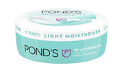 POND's Light Moisturizer For Soft, Glowing Skin, With Vitamin C, E & Niacinamide, 24Hr Hydration, Lightweight Non-Oily Cream, Spreads Easily, 100 Ml