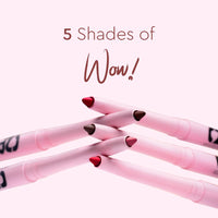 C2P Pro Ultra Define Lip Liner, One Swipe Smooth Application, Matte Finish, Long Lasting, Waterproof & Smudge Proof, Enriched with Jojoba Oil & Shea Butter, 0.27g (Caramel 01-Nude Brown)