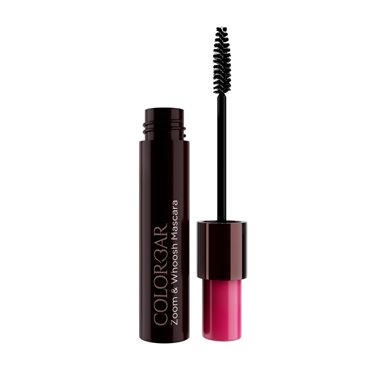 Colorbar Zoom and Whoosh mascara, Black Sin, 9 ml | Smudgeproof | Easy to use | Conditioning