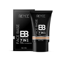 RENEE Face Base BB Cream 7 in 1 with SPF 30 PA+++, Enriched with Hyaluronic Acid, Vitamin C, Hydrates, Nourishes & Smoothens Skin Texture, Praline 30ml