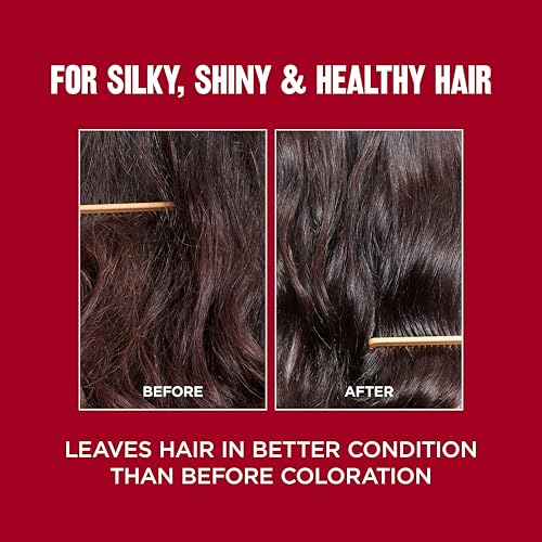 Revlon ColorSilk Permanent Hair Color For Women, Salon Perfect Hair Colour at Home with 100% Grey Coverage | Pro-Keratin & No Ammonia | Up to 8 Weeks of Colour | Shade - Brown Black 2N (Pack of 1)